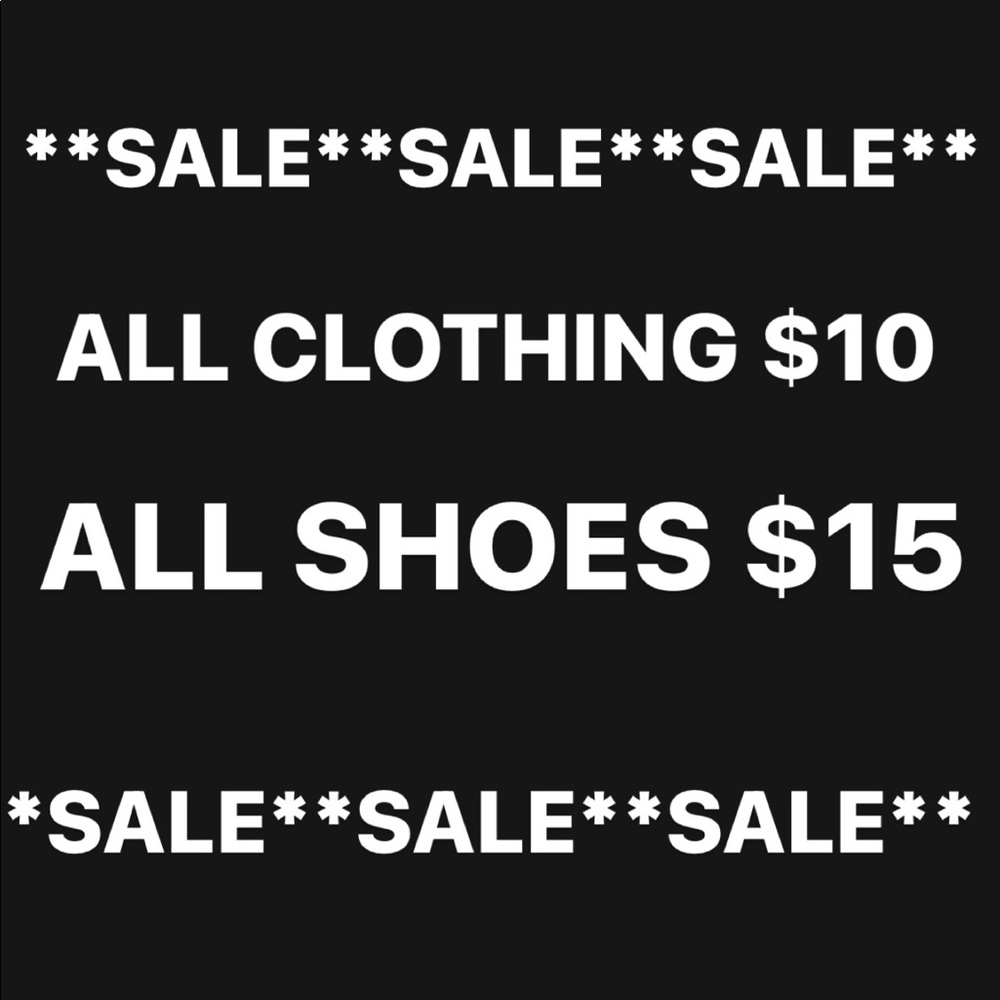 BIG CLOSET SALE